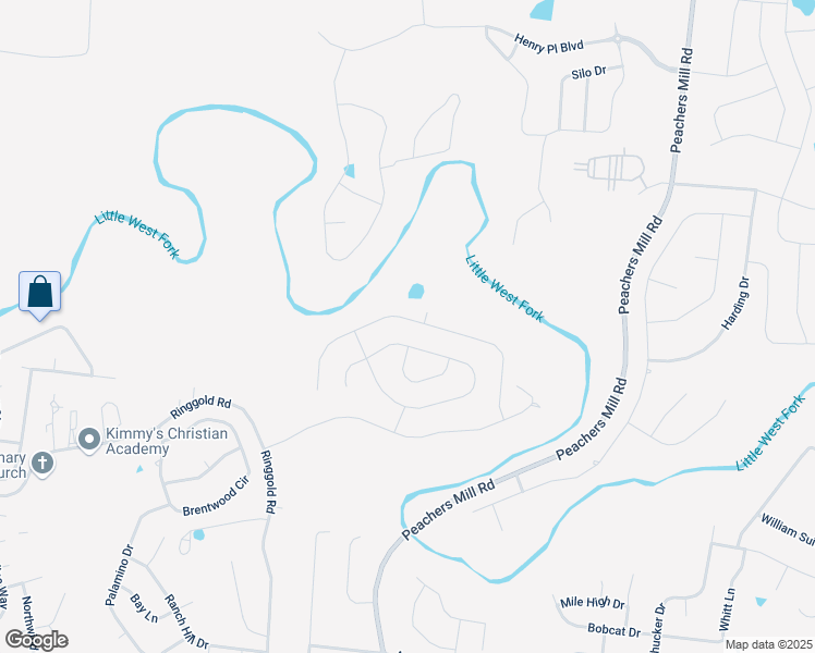map of restaurants, bars, coffee shops, grocery stores, and more near 1061 Castlerock Drive in Clarksville