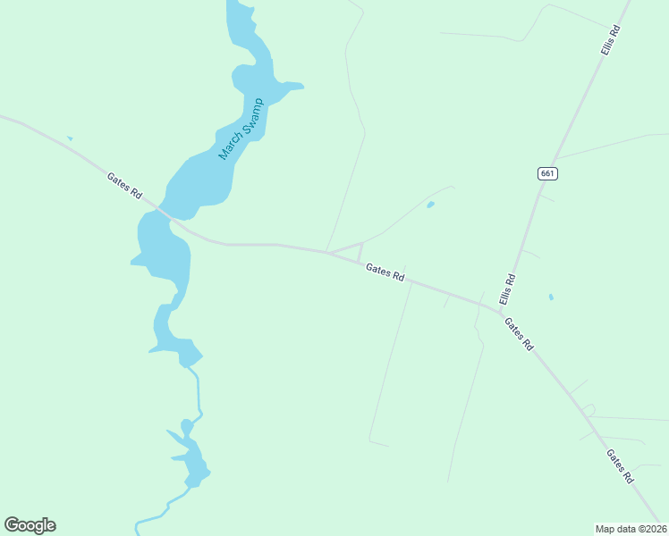 map of restaurants, bars, coffee shops, grocery stores, and more near 8497 Gates Road in Suffolk