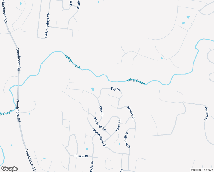 map of restaurants, bars, coffee shops, grocery stores, and more near 1075 Fuji Lane in Clarksville