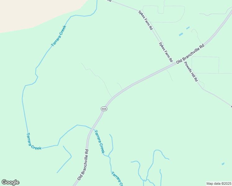 map of restaurants, bars, coffee shops, grocery stores, and more near 16750 Old Branchville Road in Branchville