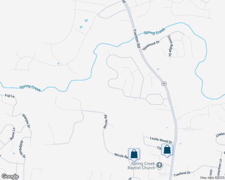 map of restaurants, bars, coffee shops, grocery stores, and more near 502 Winding Bluff Way in Clarksville