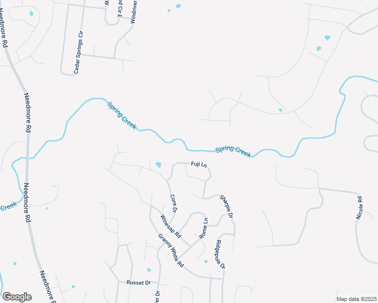 map of restaurants, bars, coffee shops, grocery stores, and more near 1075 Fuji Lane in Clarksville
