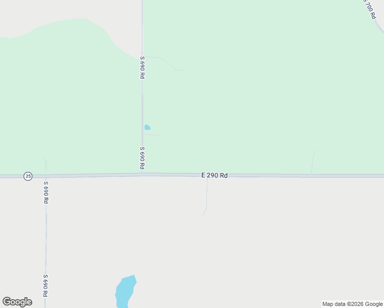 map of restaurants, bars, coffee shops, grocery stores, and more near 69251 East 290 Road in Grove