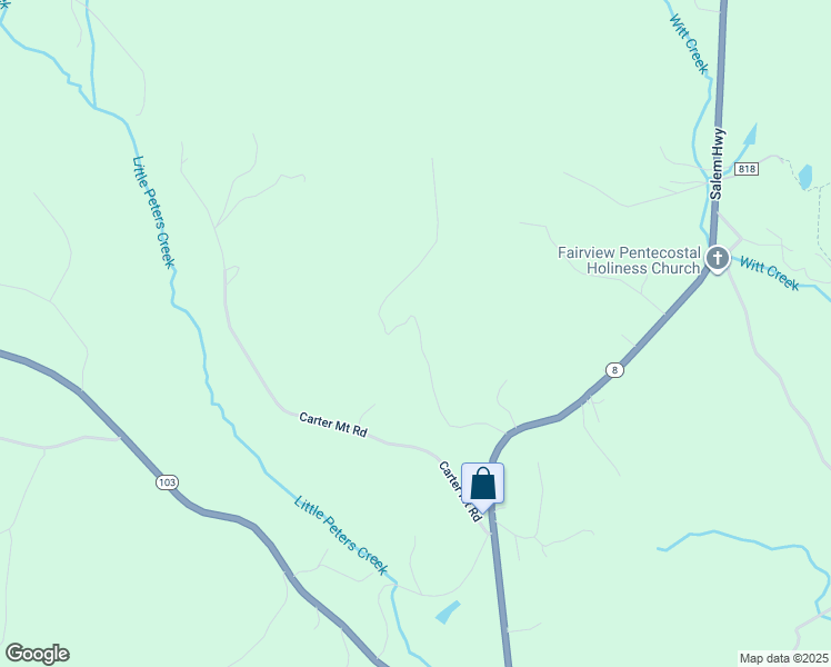map of restaurants, bars, coffee shops, grocery stores, and more near 345 Rocky Branch Lane in Stuart