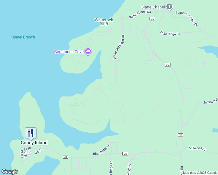 map of restaurants, bars, coffee shops, grocery stores, and more near 133-231 Jami Lane in Reeds Spring