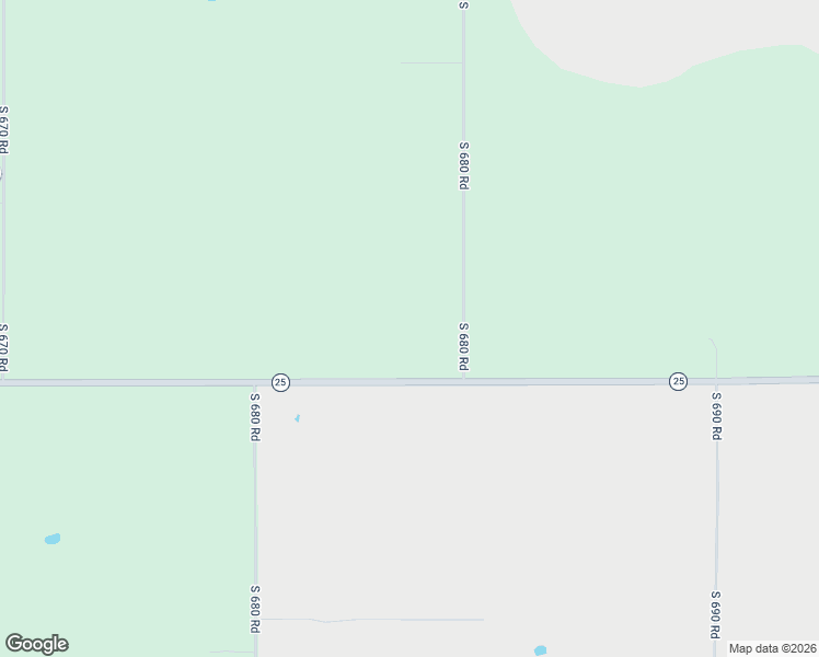 map of restaurants, bars, coffee shops, grocery stores, and more near 28901 South 680 Road in Grove