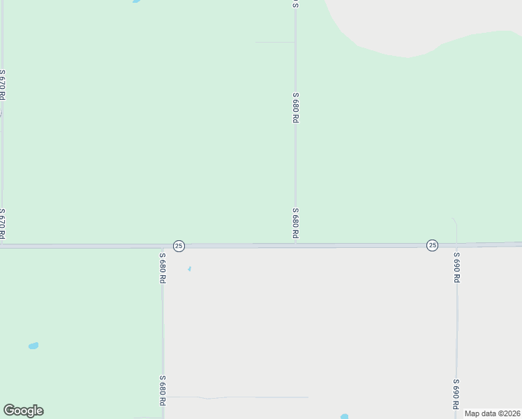 map of restaurants, bars, coffee shops, grocery stores, and more near 28901 South 680 Road in Grove