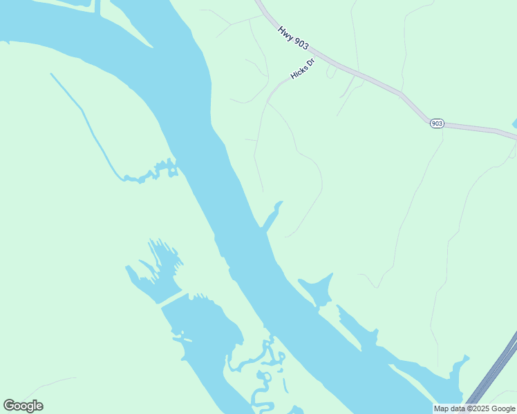 map of restaurants, bars, coffee shops, grocery stores, and more near 572 Hicks Drive in Bracey