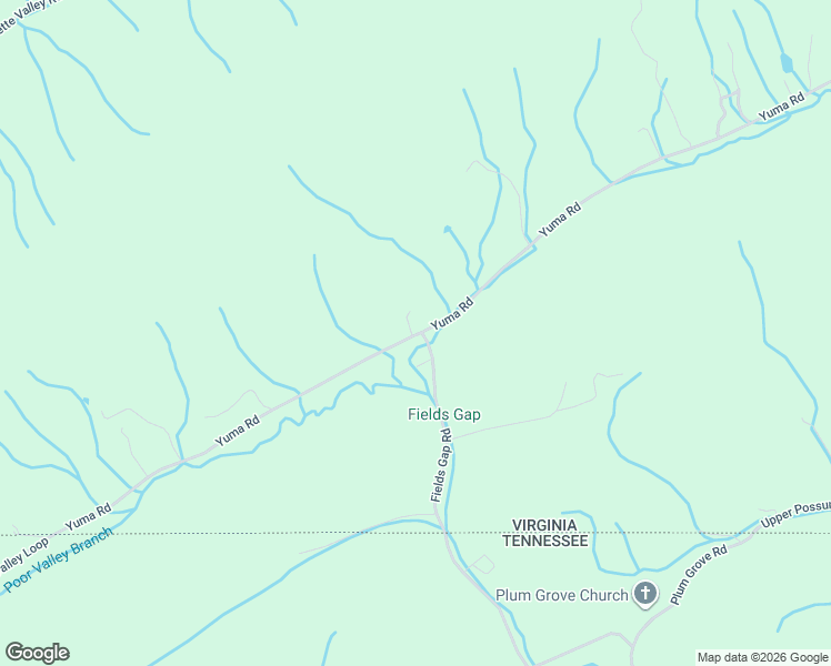 map of restaurants, bars, coffee shops, grocery stores, and more near 13922 State Route 614 in Gate City
