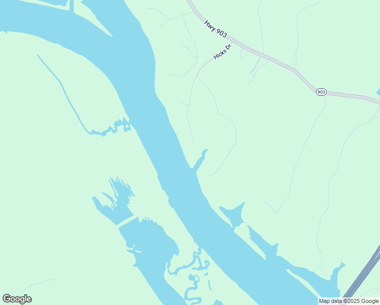map of restaurants, bars, coffee shops, grocery stores, and more near 572 Hicks Drive in Bracey