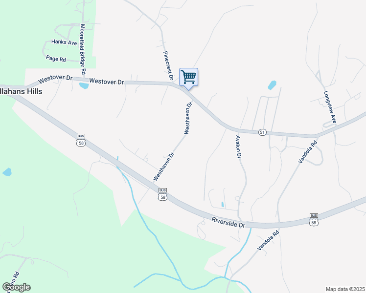 map of restaurants, bars, coffee shops, grocery stores, and more near 200 Westhaven Drive in Danville
