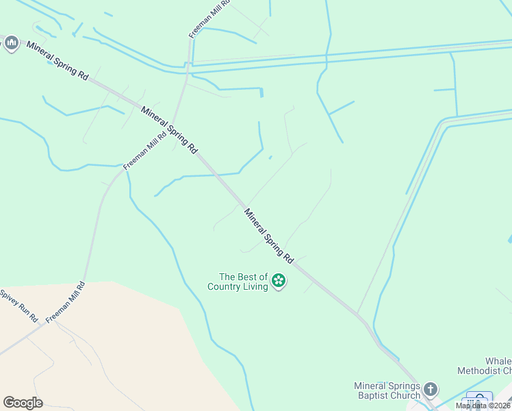 map of restaurants, bars, coffee shops, grocery stores, and more near 5084 Mineral Spring Road in Suffolk