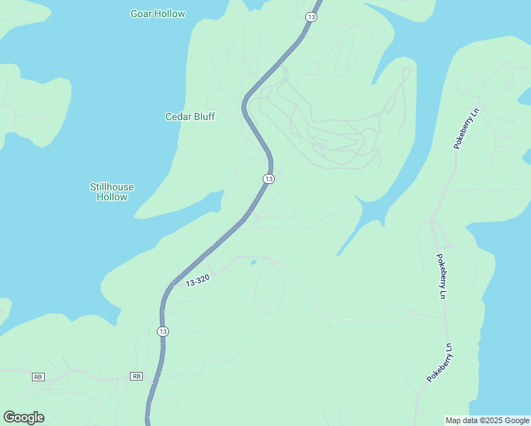 map of restaurants, bars, coffee shops, grocery stores, and more near 22-26 Kimberling Manor Estates in Kimberling City