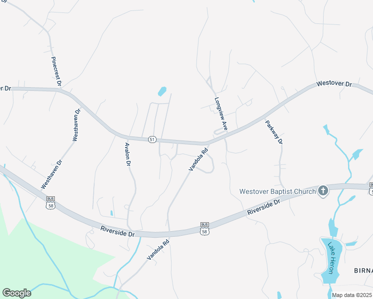 map of restaurants, bars, coffee shops, grocery stores, and more near 3949 Westover Drive in Danville