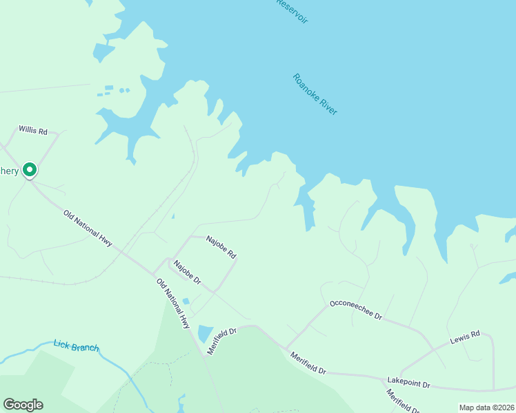 map of restaurants, bars, coffee shops, grocery stores, and more near 104-424 Najobe Point Road in Clarksville