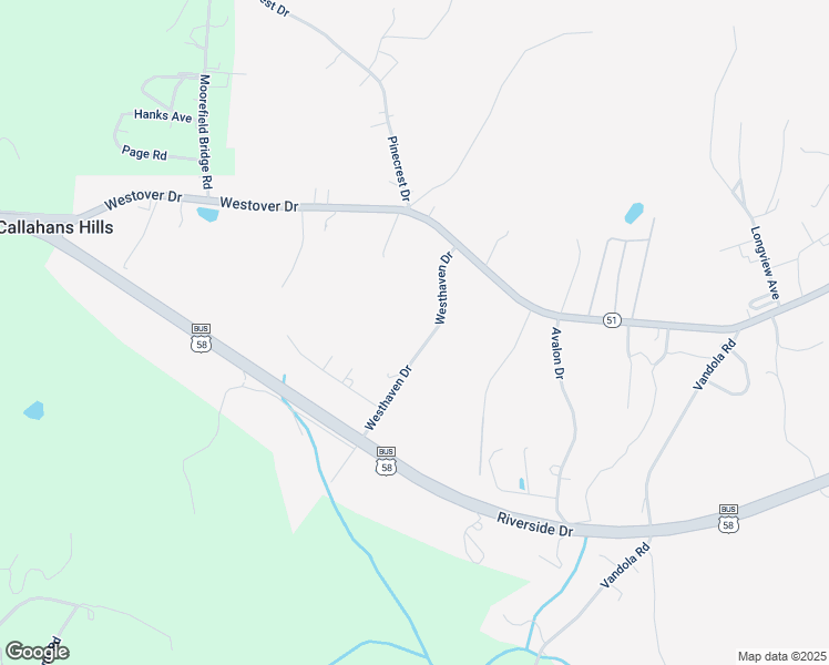 map of restaurants, bars, coffee shops, grocery stores, and more near 205 Westhaven Drive in Danville