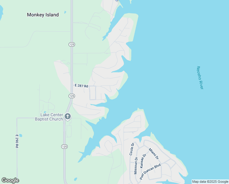 map of restaurants, bars, coffee shops, grocery stores, and more near 33511 Ridge Road in Monkey Island