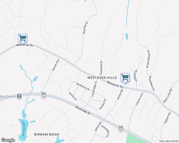 map of restaurants, bars, coffee shops, grocery stores, and more near in 