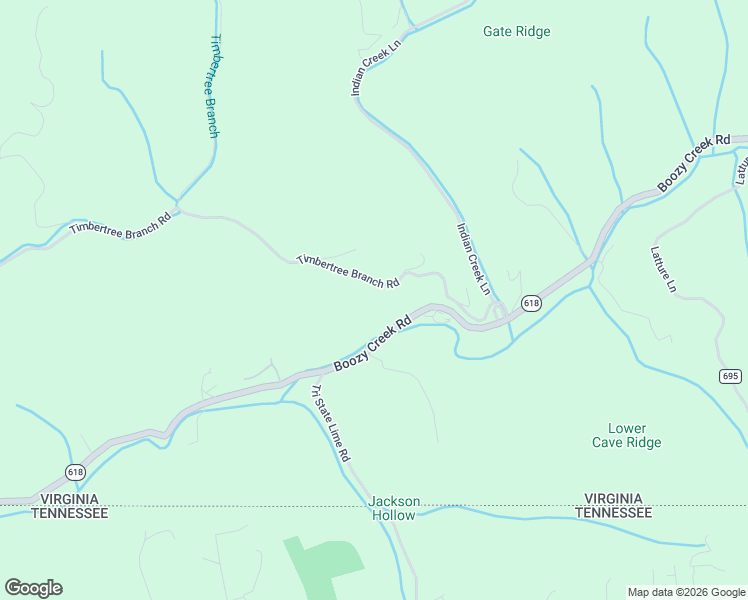 map of restaurants, bars, coffee shops, grocery stores, and more near 2200 Boozy Creek Road in Bristol