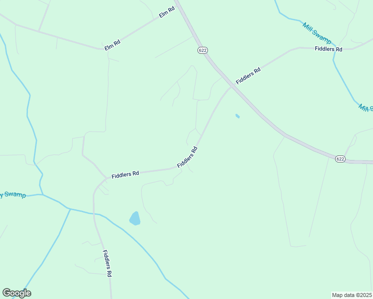 map of restaurants, bars, coffee shops, grocery stores, and more near 3103 Fiddlers Road in Emporia