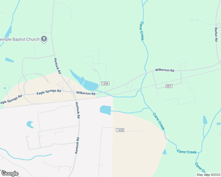 map of restaurants, bars, coffee shops, grocery stores, and more near 437 Wilkerson Road in Danville