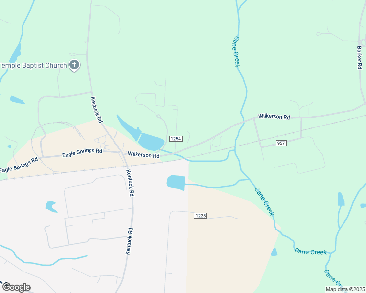 map of restaurants, bars, coffee shops, grocery stores, and more near 437 Wilkerson Road in Danville