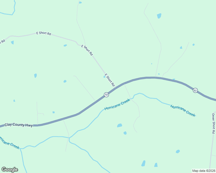 map of restaurants, bars, coffee shops, grocery stores, and more near 11508 Clay County Highway in Moss
