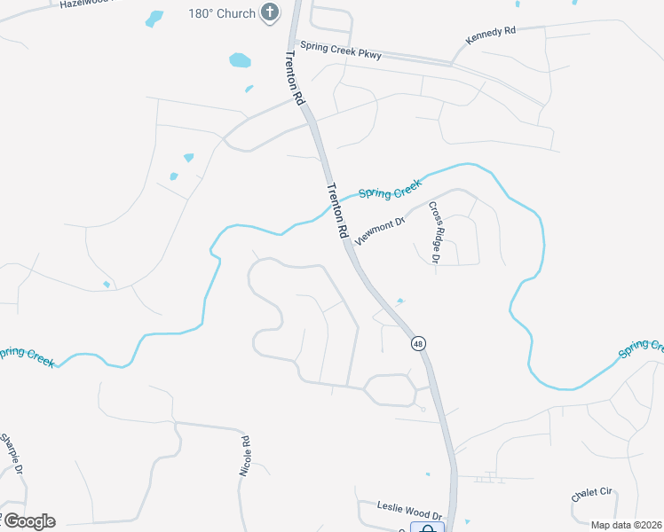 map of restaurants, bars, coffee shops, grocery stores, and more near 668 Winding Bluff Way in Clarksville