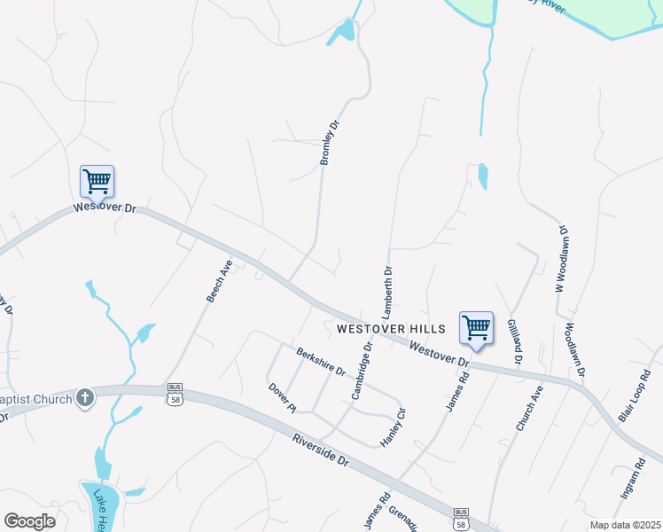 map of restaurants, bars, coffee shops, grocery stores, and more near 1045 Burton Drive in Danville