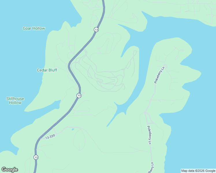 map of restaurants, bars, coffee shops, grocery stores, and more near 77 Ozark Mountain Resort Drive in Kimberling City