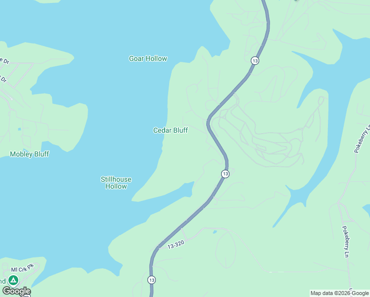 map of restaurants, bars, coffee shops, grocery stores, and more near 322 Whitefish Bay in Kimberling City