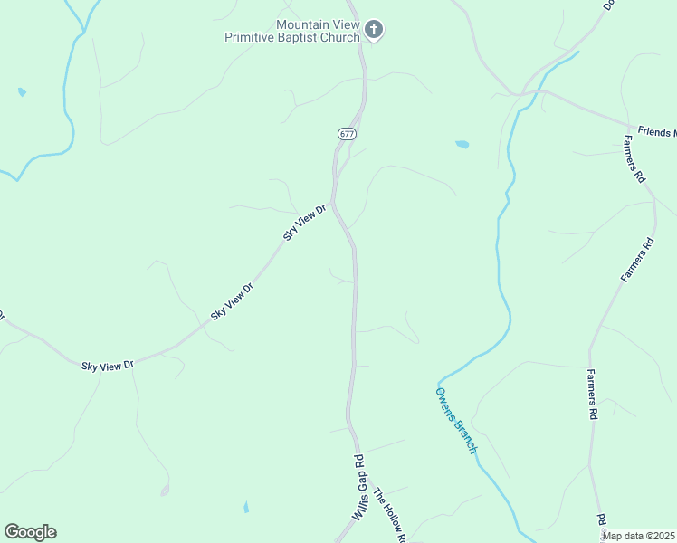 map of restaurants, bars, coffee shops, grocery stores, and more near 3431-3603 Willis Gap Road in Ararat