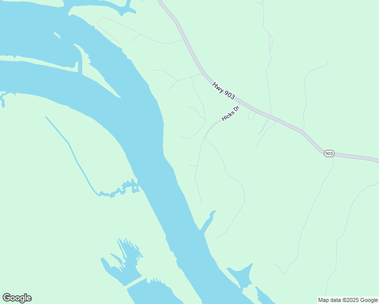 map of restaurants, bars, coffee shops, grocery stores, and more near 304 Hicks Drive in Bracey