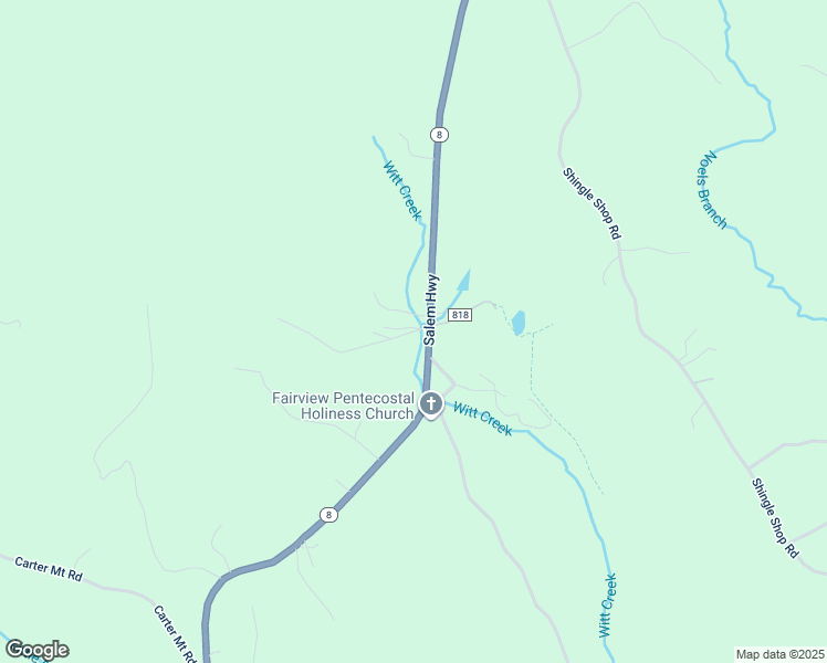 map of restaurants, bars, coffee shops, grocery stores, and more near Conway Lane in Patrick County