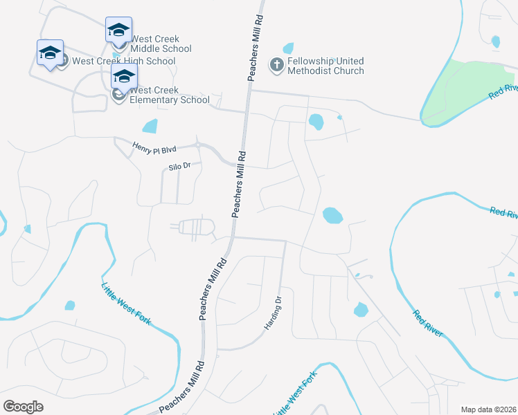 map of restaurants, bars, coffee shops, grocery stores, and more near in Clarksville