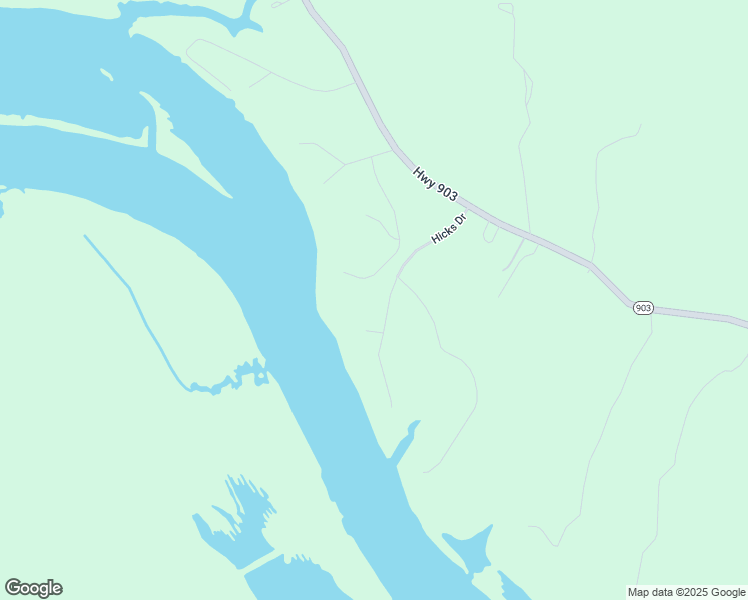 map of restaurants, bars, coffee shops, grocery stores, and more near 304 Hicks Drive in Bracey