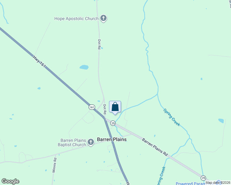 map of restaurants, bars, coffee shops, grocery stores, and more near 4352 Dot Road in Springfield