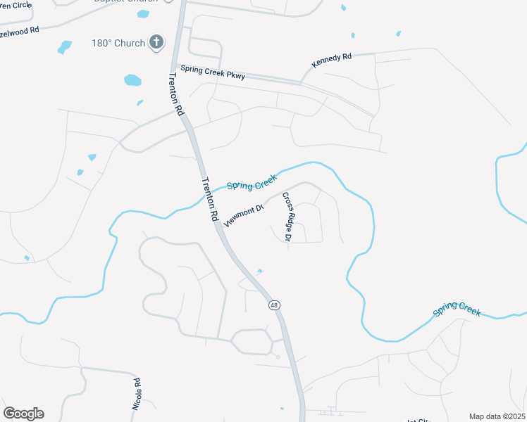 map of restaurants, bars, coffee shops, grocery stores, and more near 1276 Viewmont Drive in Clarksville