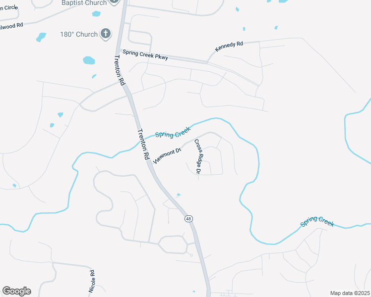 map of restaurants, bars, coffee shops, grocery stores, and more near 1268 Viewmont Drive in Clarksville