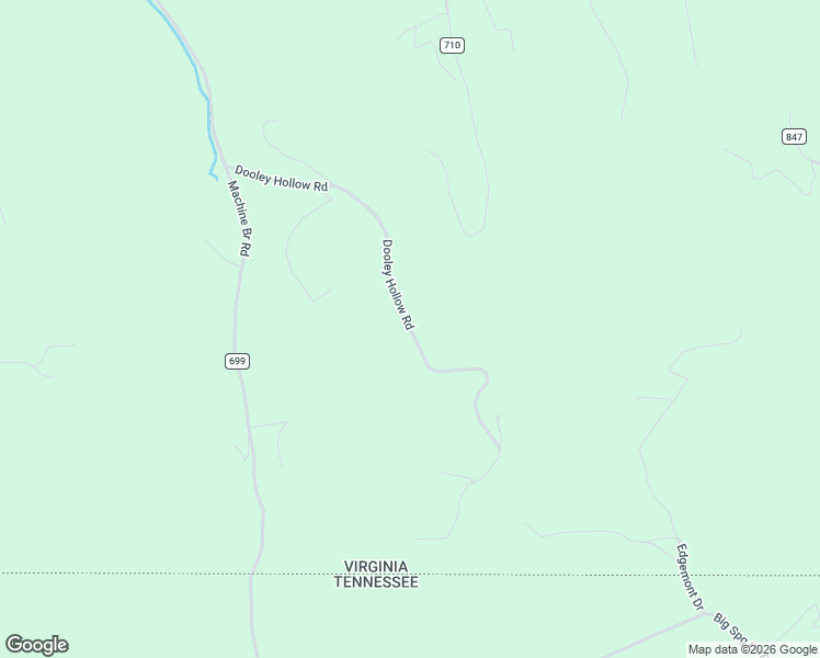 map of restaurants, bars, coffee shops, grocery stores, and more near Dooley Hollow Road in Lee County