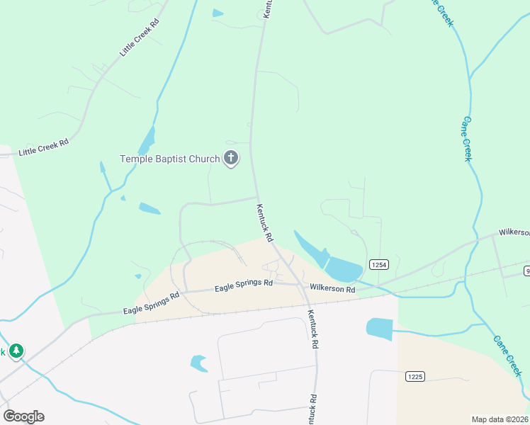 map of restaurants, bars, coffee shops, grocery stores, and more near 1184 Kentuck Rd in Danville