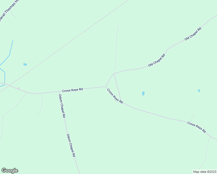 map of restaurants, bars, coffee shops, grocery stores, and more near 21261 Cross Keys Road in Newsoms