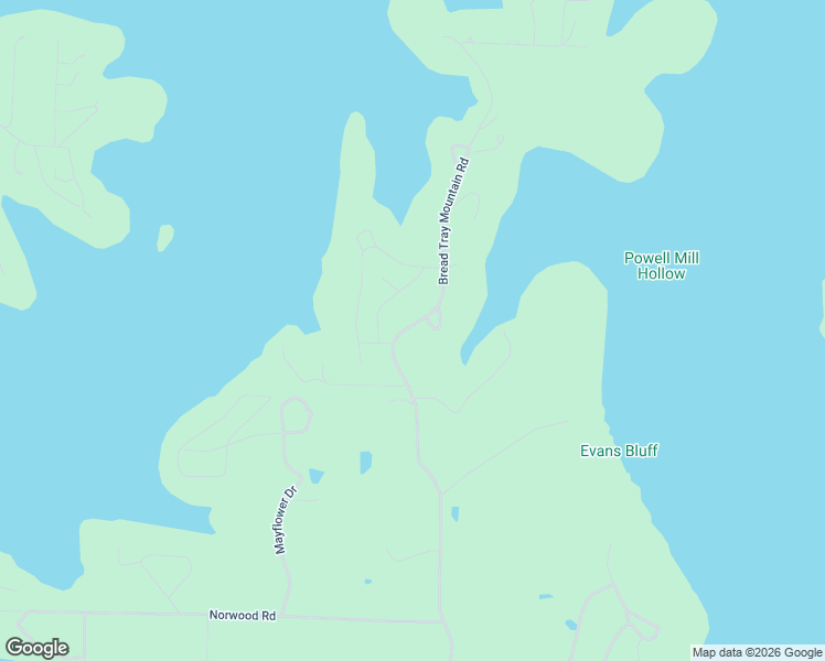 map of restaurants, bars, coffee shops, grocery stores, and more near 2471-2539 Bread Tray Mountain Road in Lampe