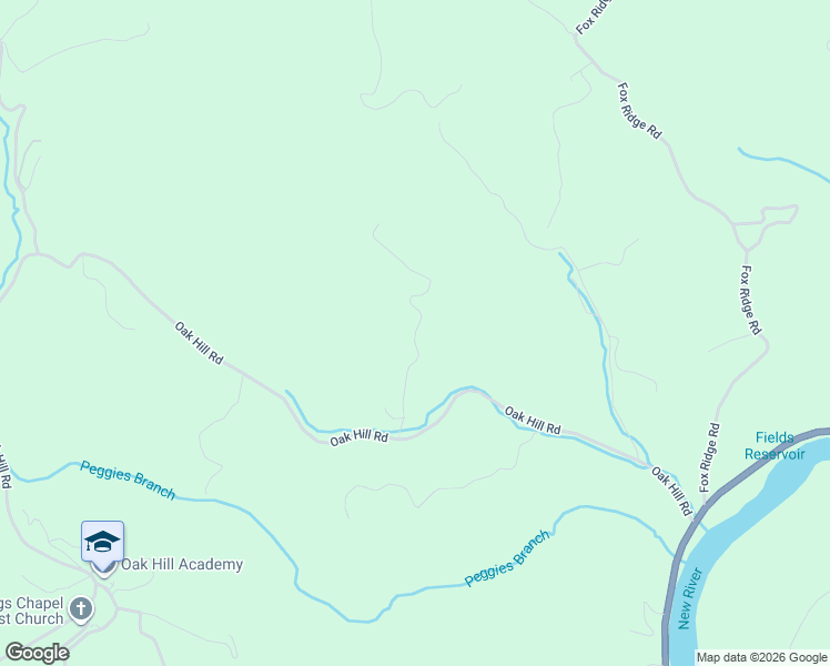 map of restaurants, bars, coffee shops, grocery stores, and more near Acorn Lane in Grayson County