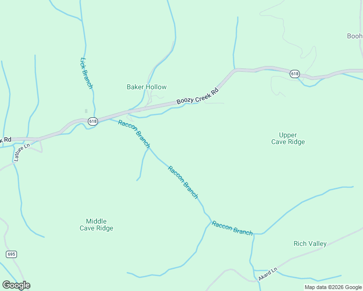 map of restaurants, bars, coffee shops, grocery stores, and more near 3872 Boozy Creek Road in Bristol