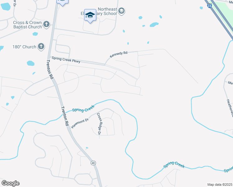 map of restaurants, bars, coffee shops, grocery stores, and more near 1166 Eagles Nest Lane in Clarksville