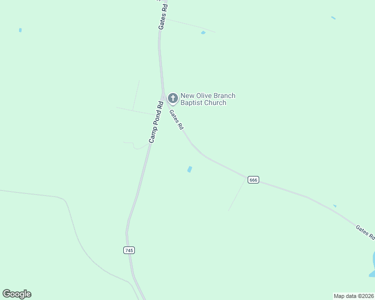 map of restaurants, bars, coffee shops, grocery stores, and more near 9289 County Road 666 in Suffolk