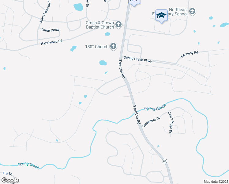 map of restaurants, bars, coffee shops, grocery stores, and more near 1120 Stillwood Drive in Clarksville