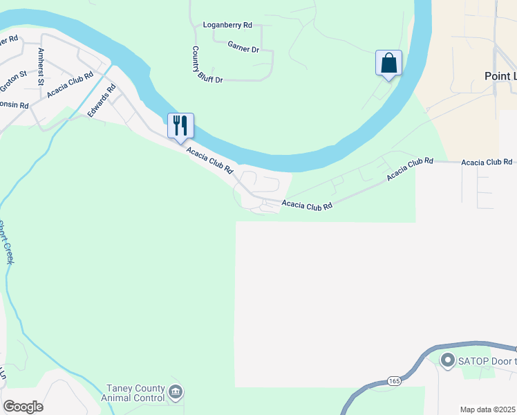 map of restaurants, bars, coffee shops, grocery stores, and more near 1133 Acacia Club Road in Hollister