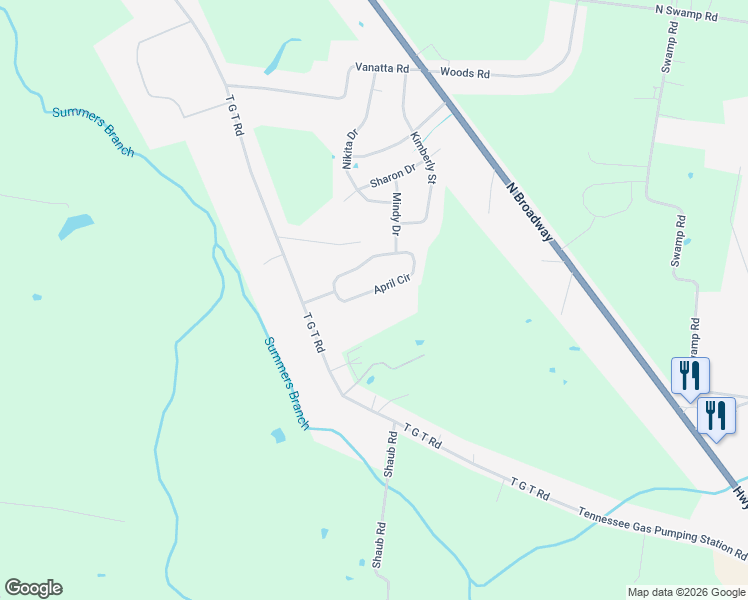 map of restaurants, bars, coffee shops, grocery stores, and more near 114 April Circle in Portland